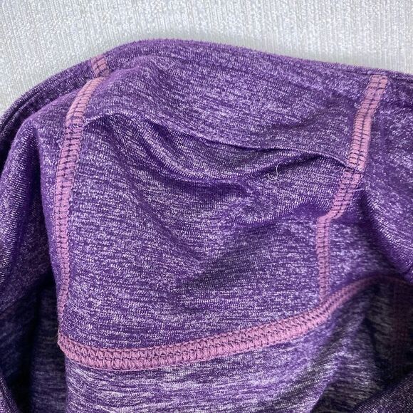 Athleta Chaturanga Quest 19" Purple Active Crop - Picture 7 of 11